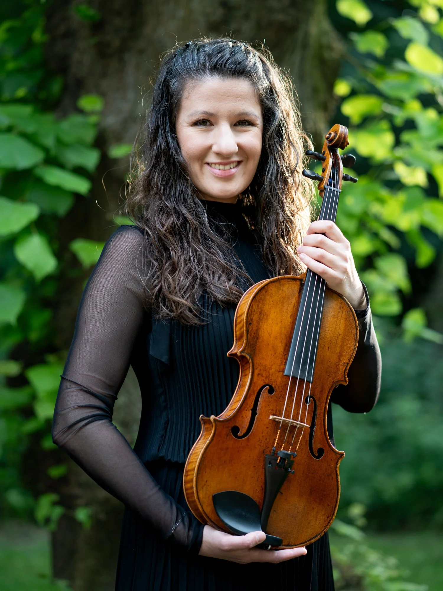 Bryony Gibson-Cornish and her Amati: the viola of her dreams