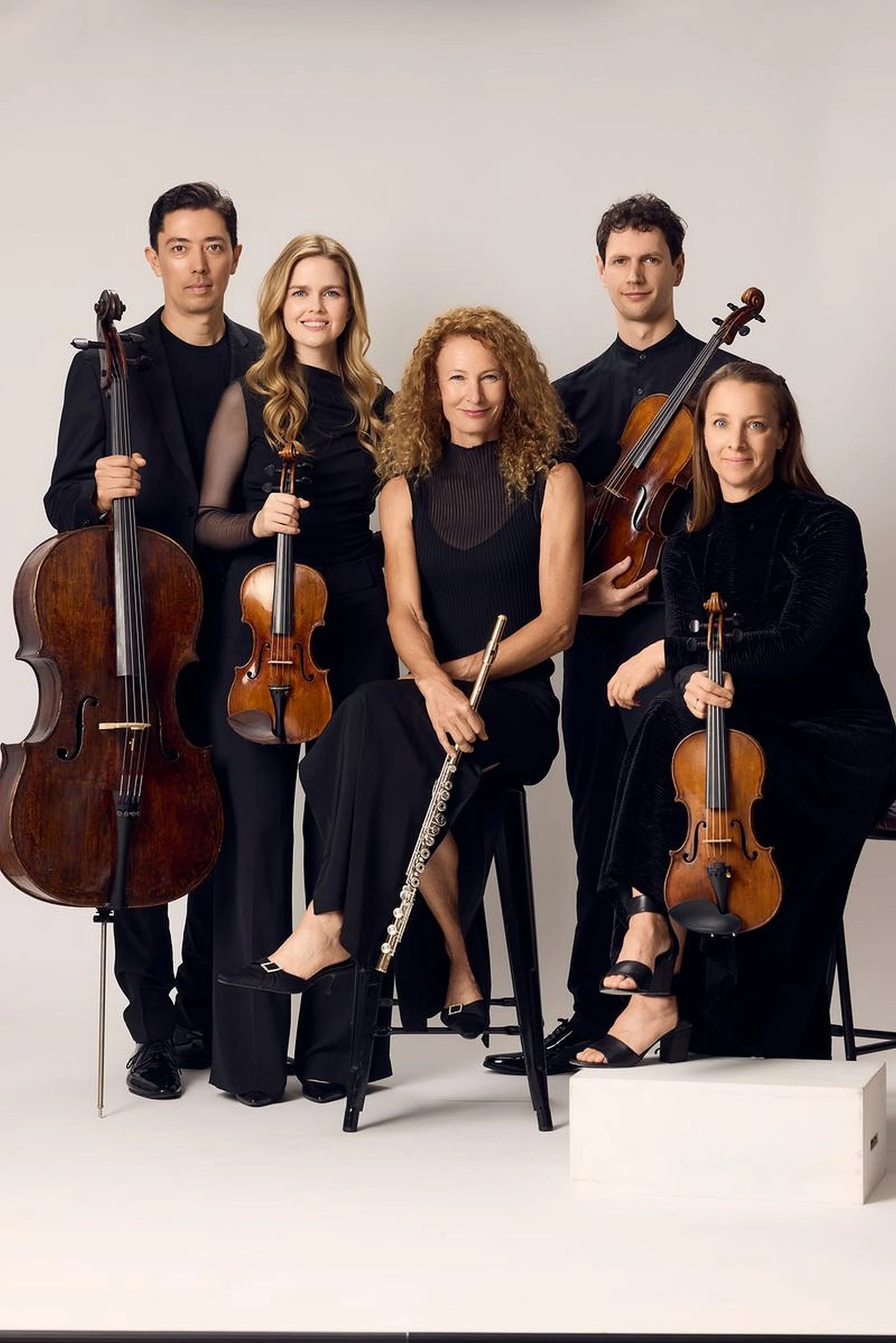 The Elouan Quartet with flutist Bridget Douglas: light loveliness and splendid variety