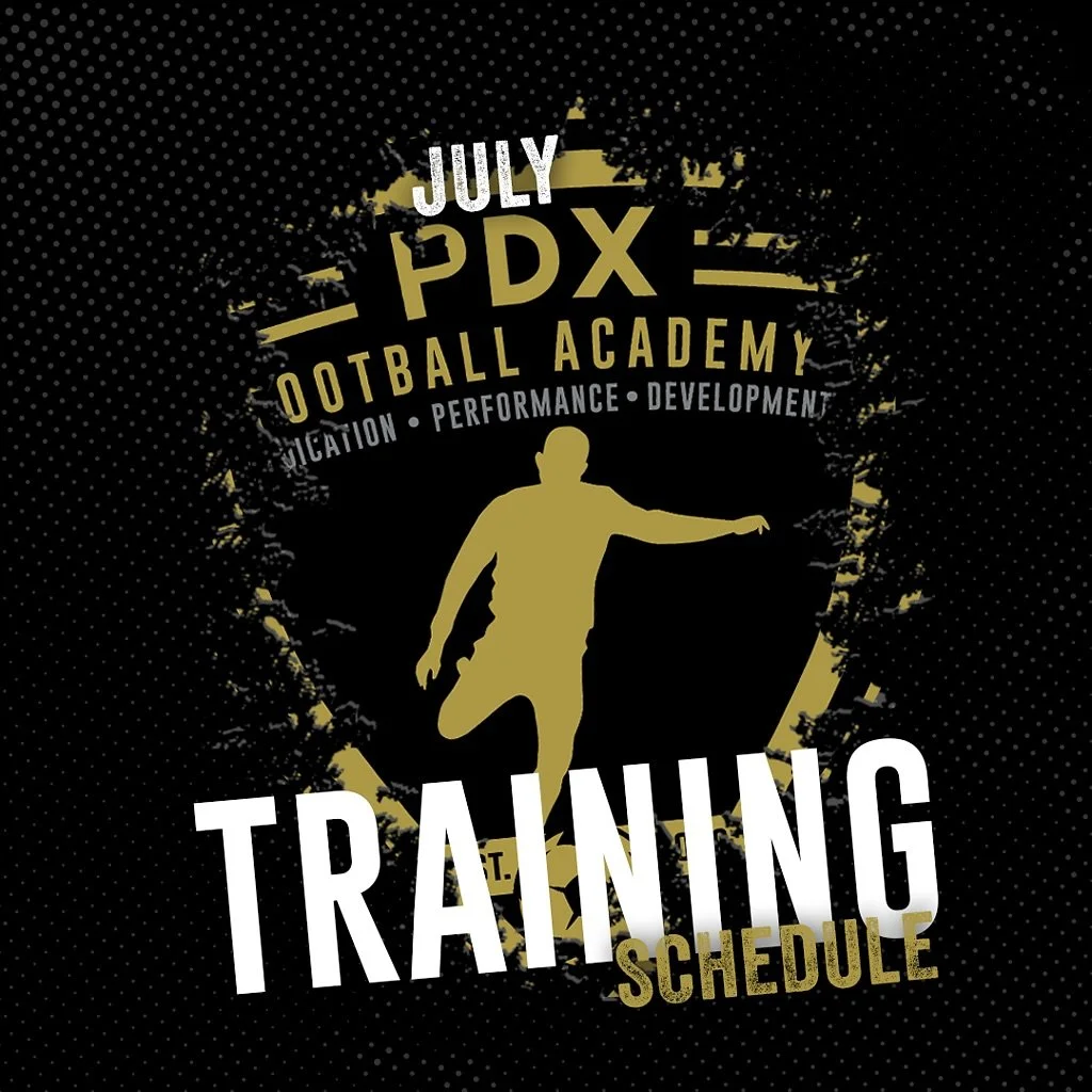 📅 𝗣𝗗𝗫𝗙𝗔 𝗧𝗥𝗔𝗜𝗡𝗜𝗡𝗚 𝗦𝗖𝗛𝗘𝗗𝗨𝗟𝗘 🚨

July Training Schedule is here!

𝐃𝐄𝐃𝐈𝐂𝐀𝐓𝐈𝐎𝐍 &bull; 𝐏𝐄𝐑𝐅𝐎𝐑𝐌𝐀𝐍𝐂𝐄 &bull; 𝐃𝐄𝐕𝐄𝐋𝐎𝐏𝐌𝐄𝐍𝐓

#PDX #football #academy #portland #oregon #soccer #training #goals #soccerpractice 