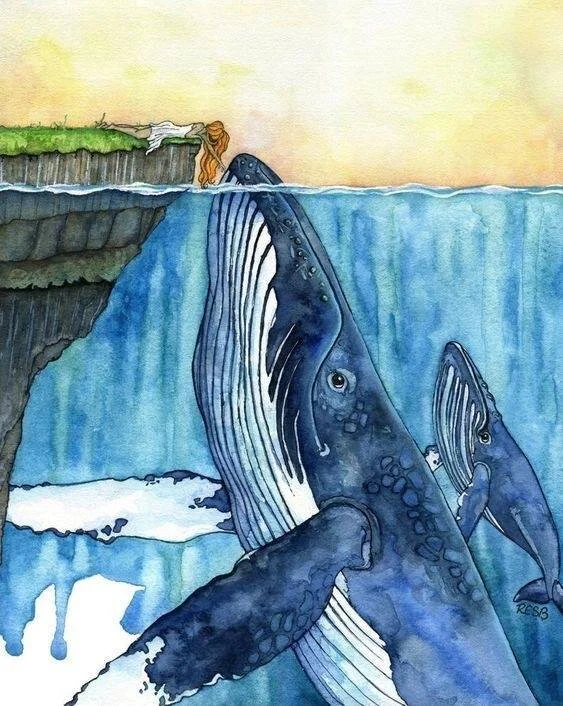 Girl and Whale on Cliff.jpg