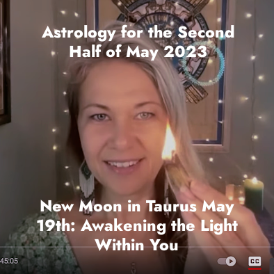 Astrology of May 2023 | New Moon in Taurus May 19 | Healing After Eclipses | Pluto Square the Nodes