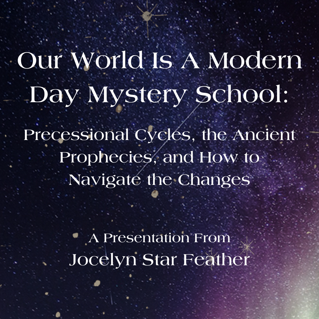 Our World Is A Modern Day Mystery School: Precessional Cycles, the Ancient Prophecies, and How to Navigate the Changes 