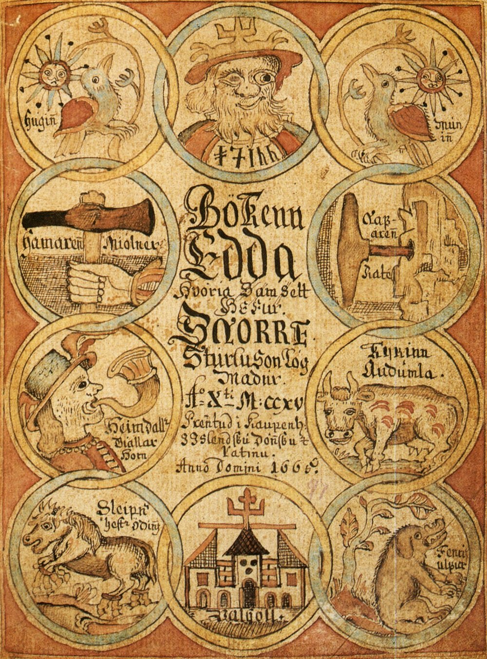 Cover of the Prose Edda