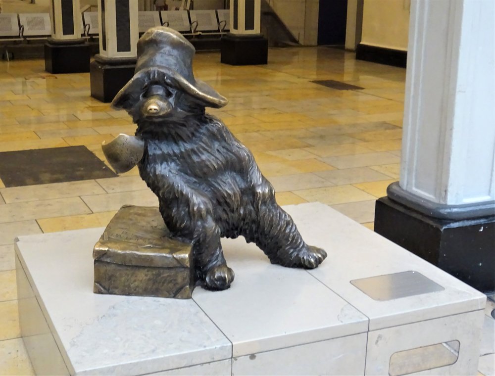 Paddington statue at Paddington Station