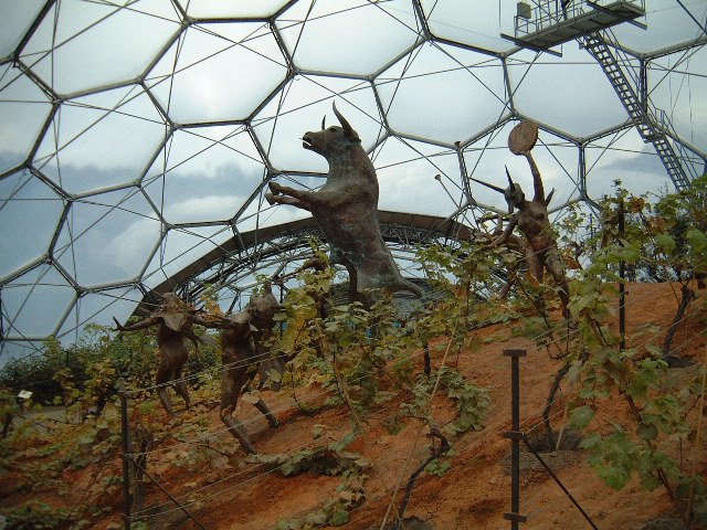 Sculpture within the Biome