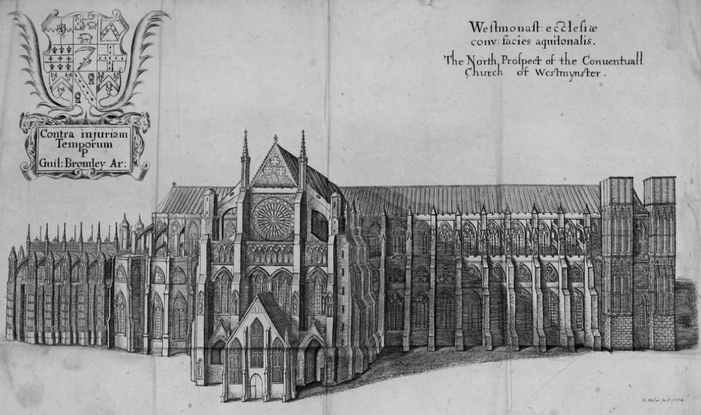 Westminster Abbey c. 1711