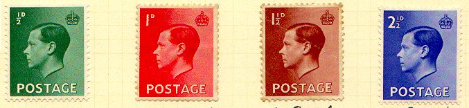 UK postage stamp feat. Edward VIII