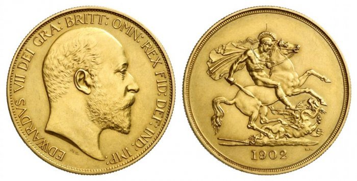 Coin feat. Edward VII, 1902