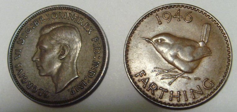 Coin feat. George VI, 1946