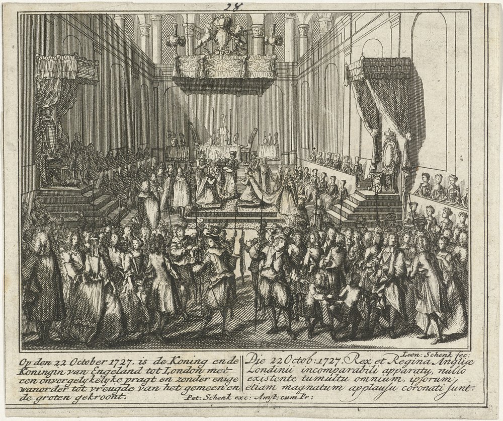 Coronation of George II