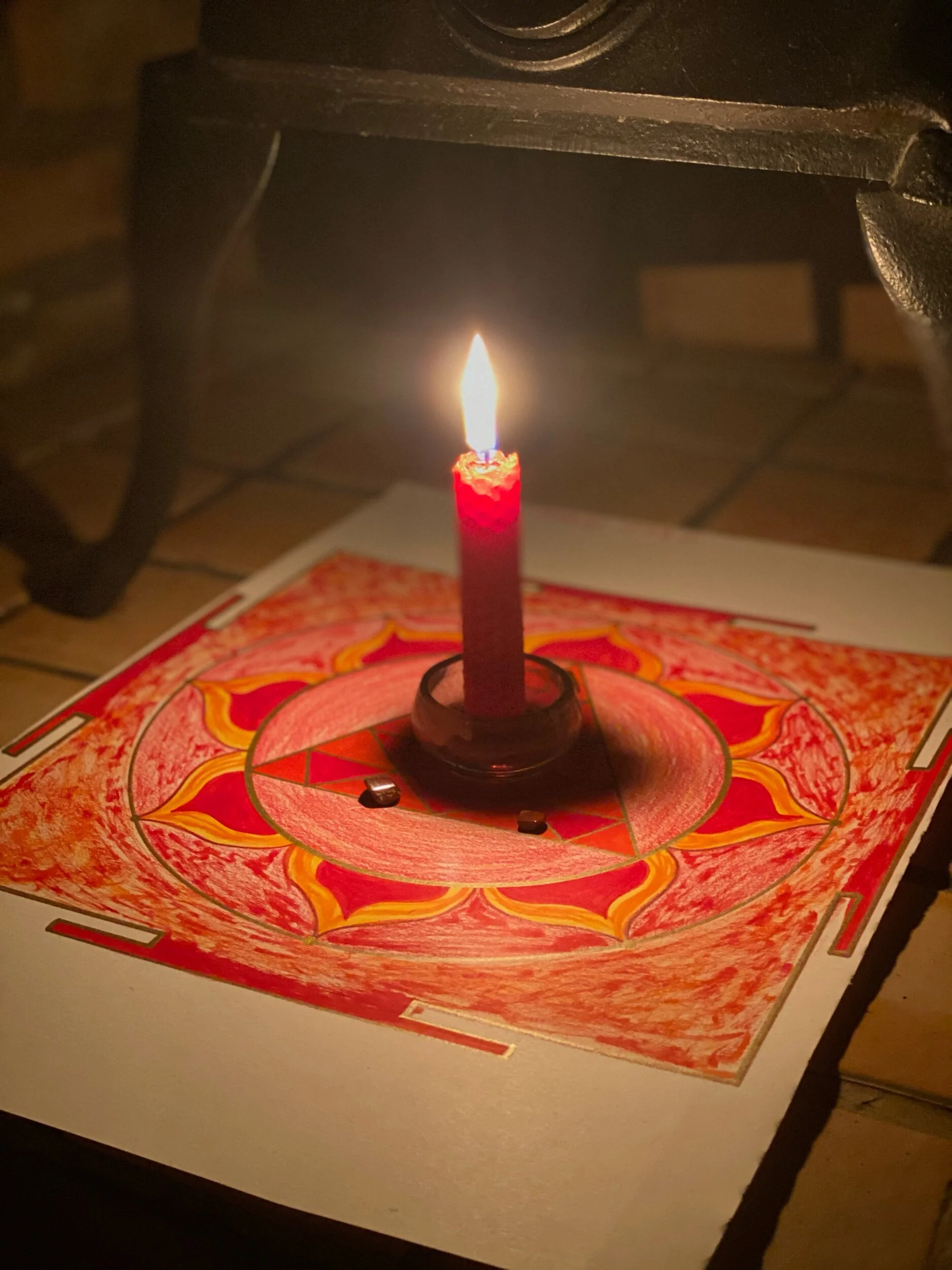 Art therapy with Flor. Session 7