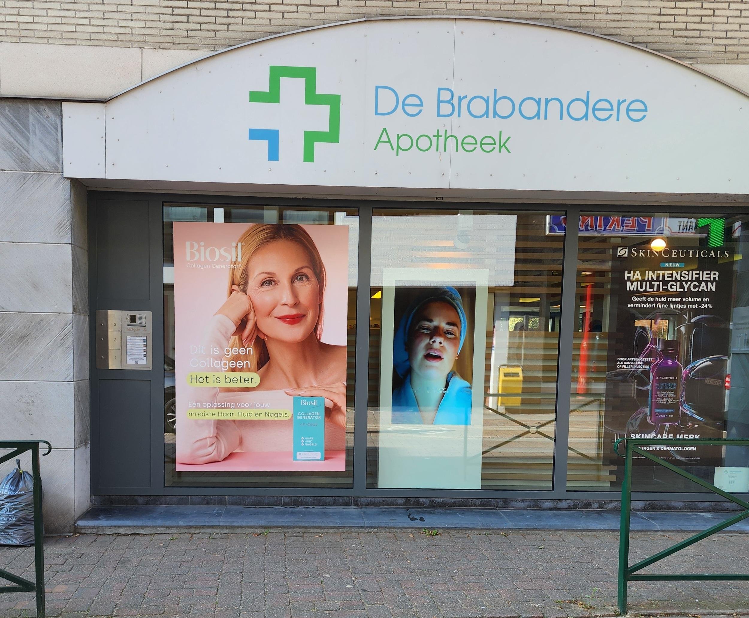 Biosil raam sticker op maat.