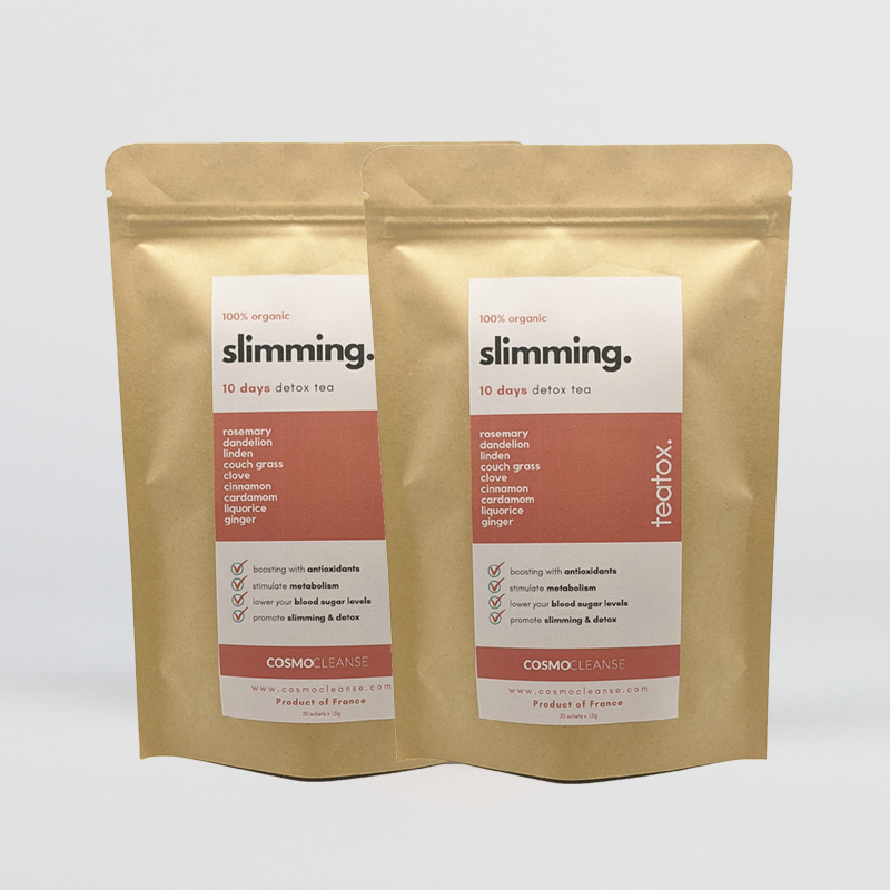 Organic Detox Slimming Tea - 100% Organic herbs for Slimming & Weight