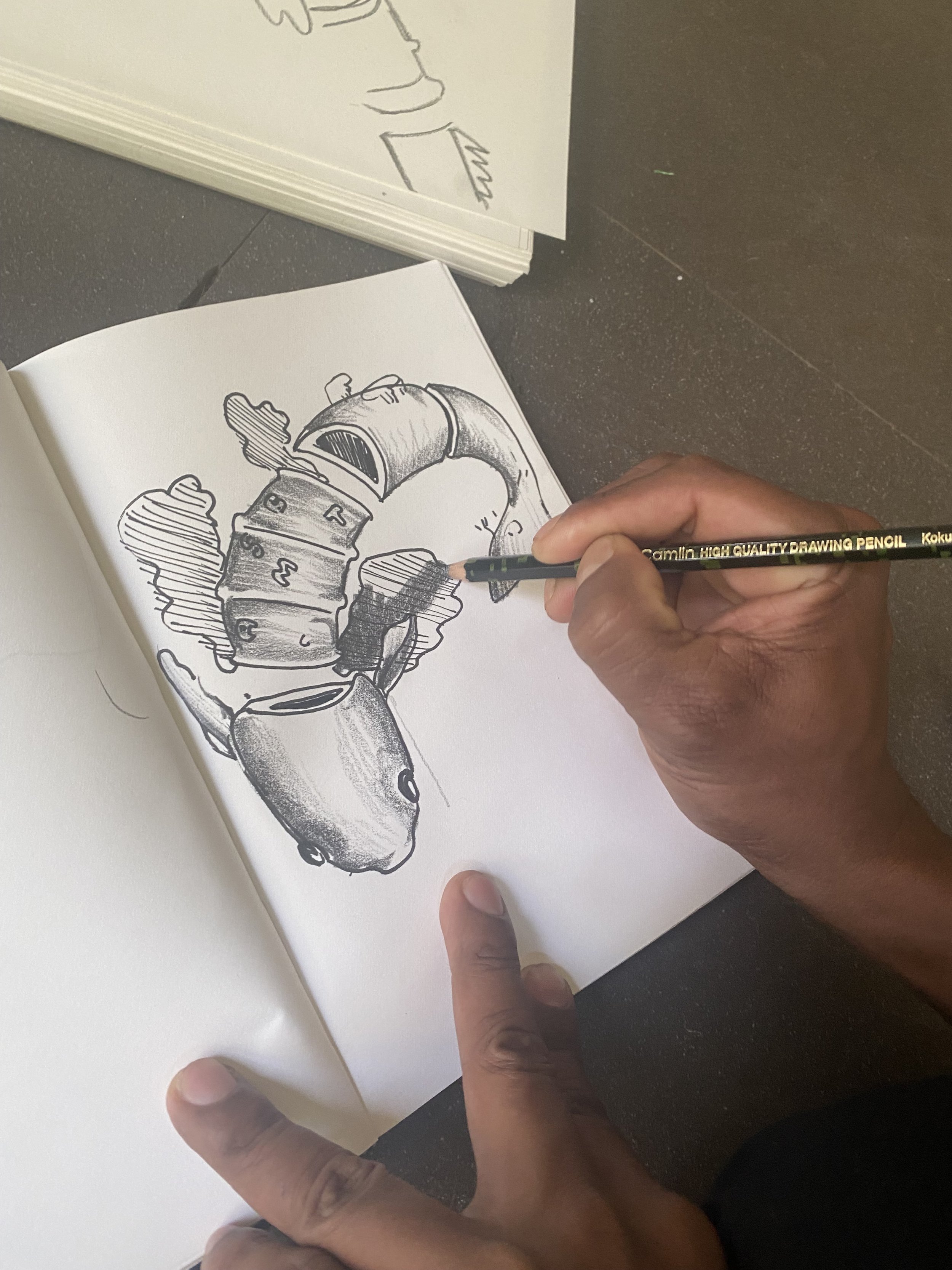 An idea takes shape.
