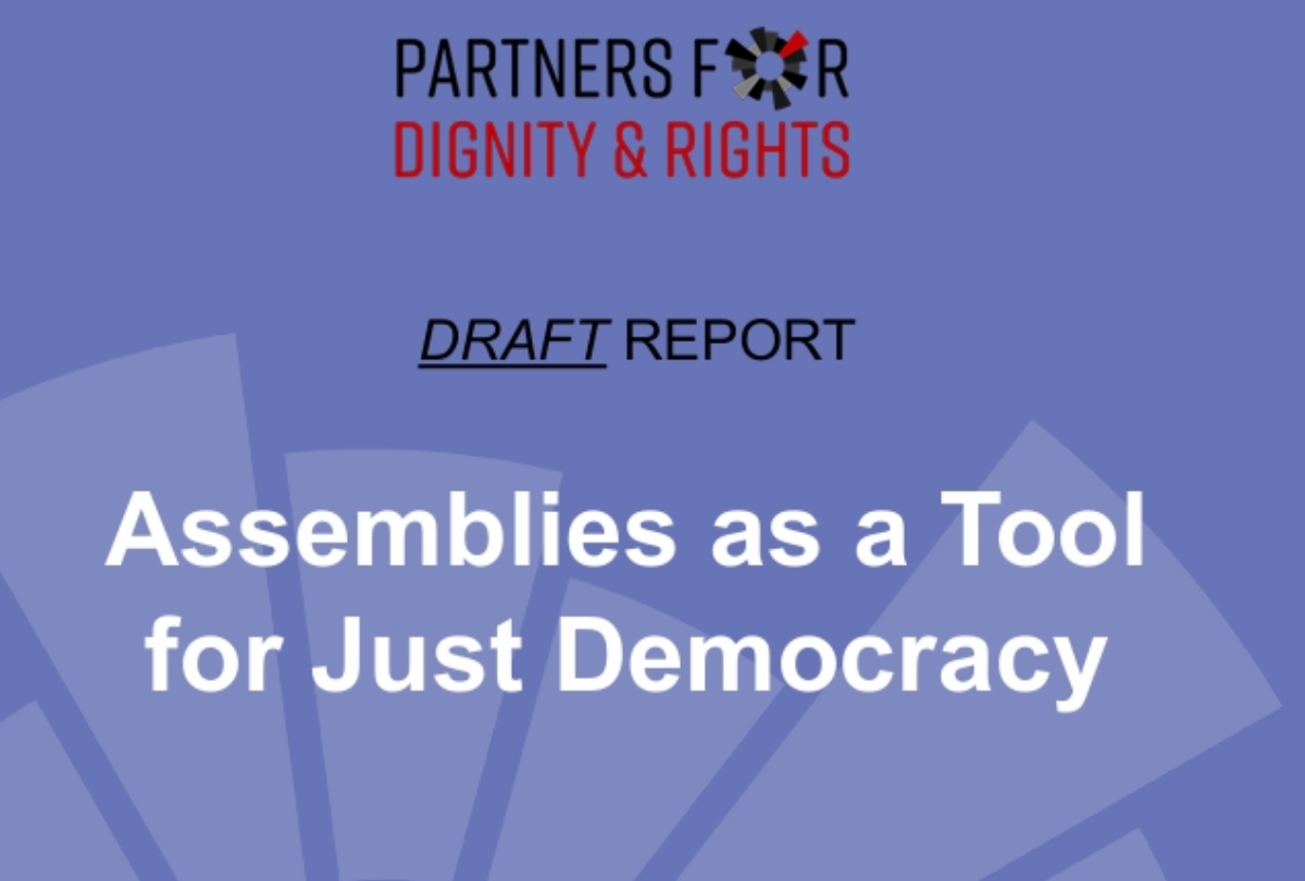 Assemblies as a tool for just democracy — People Powered
