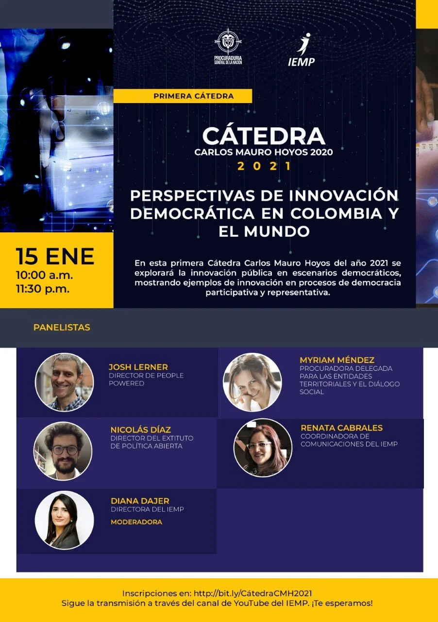 Perspectives on Democratic Innovation in Colombia and the World