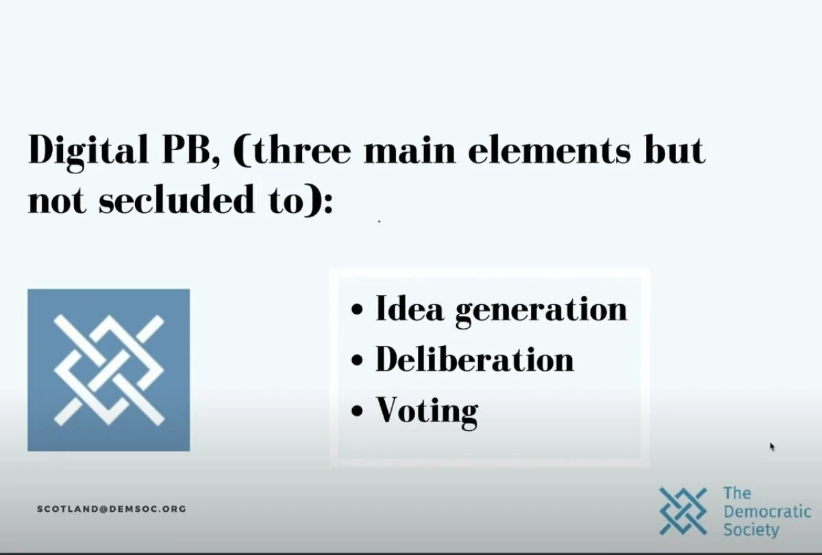 Intro to Digital Participatory Budgeting