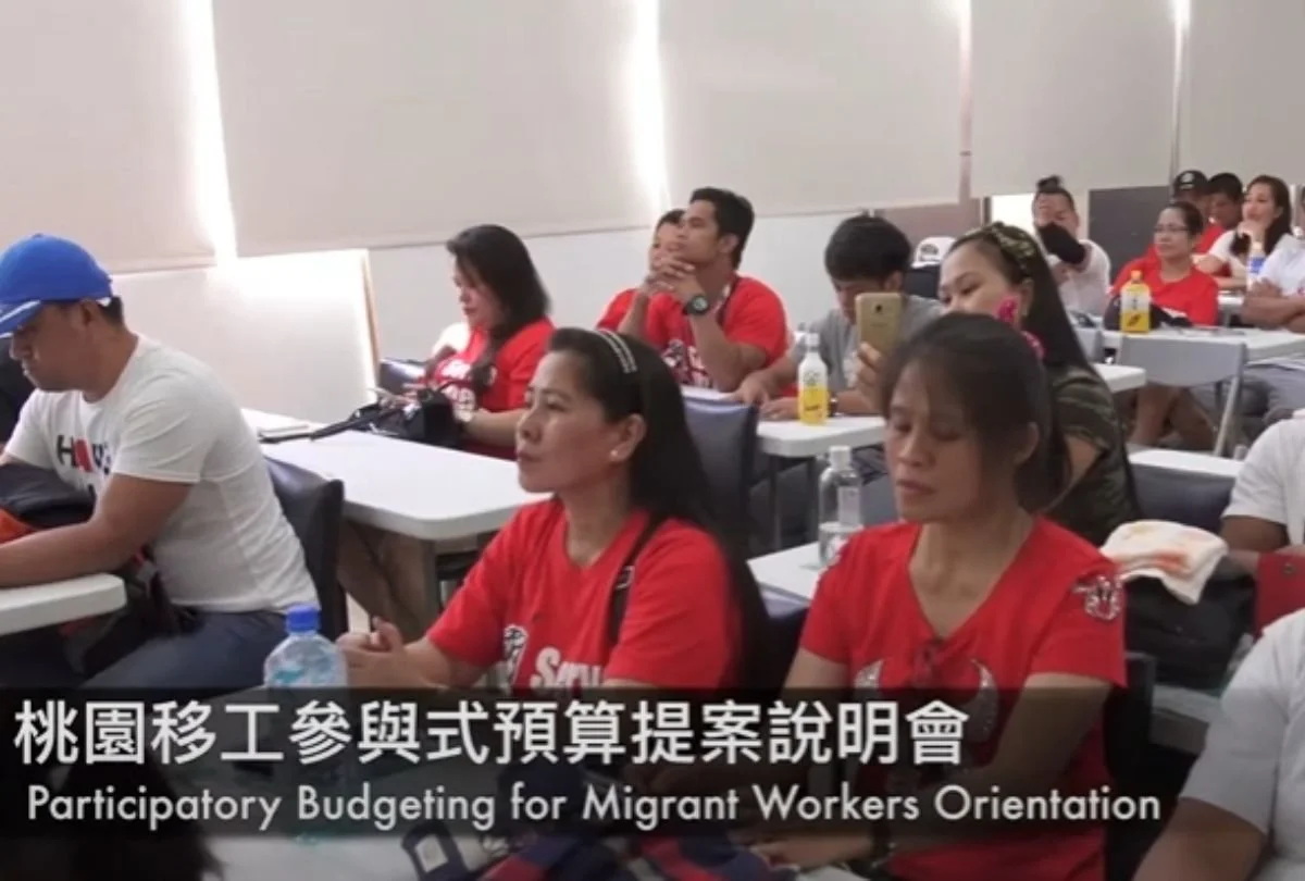 PB for migrant workers in Taoyuan