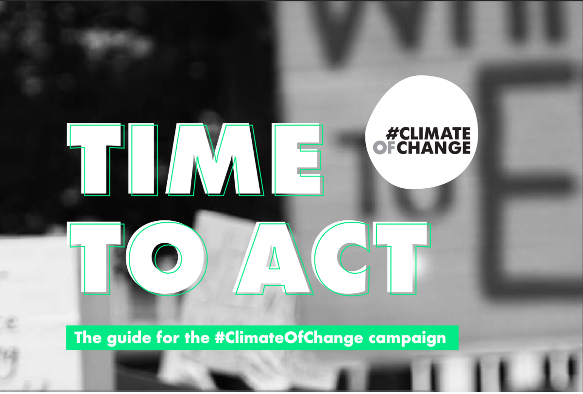 Guide for #ClimateOfChange Campaigners