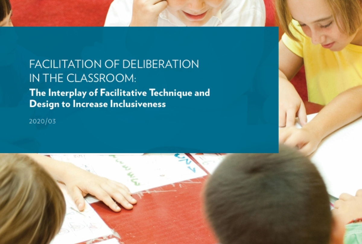 Facilitation of Deliberation in the Classroom