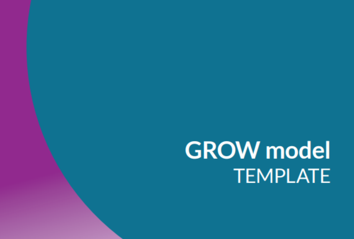 GROW model planning template