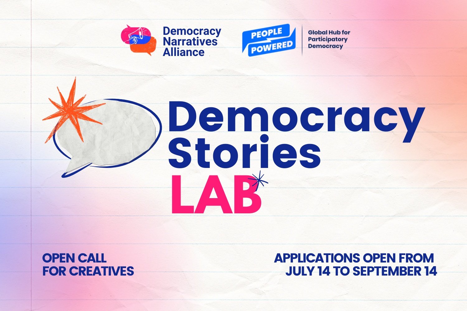 What does the future of democracy look like? We want your stories