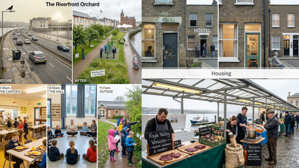  Voice Matters, Co-operation Ireland (Northern Ireland): Ireland Twiggs on citizens’ panels where AI transcribes and analyzes table discussions live. 