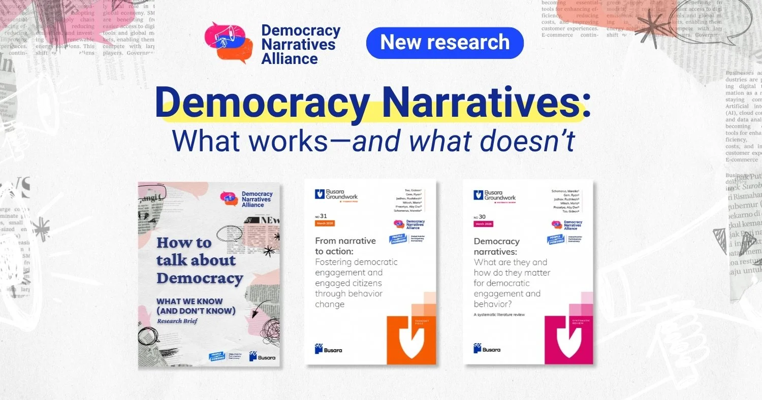 New Research: How to Talk About Democracy — People Powered