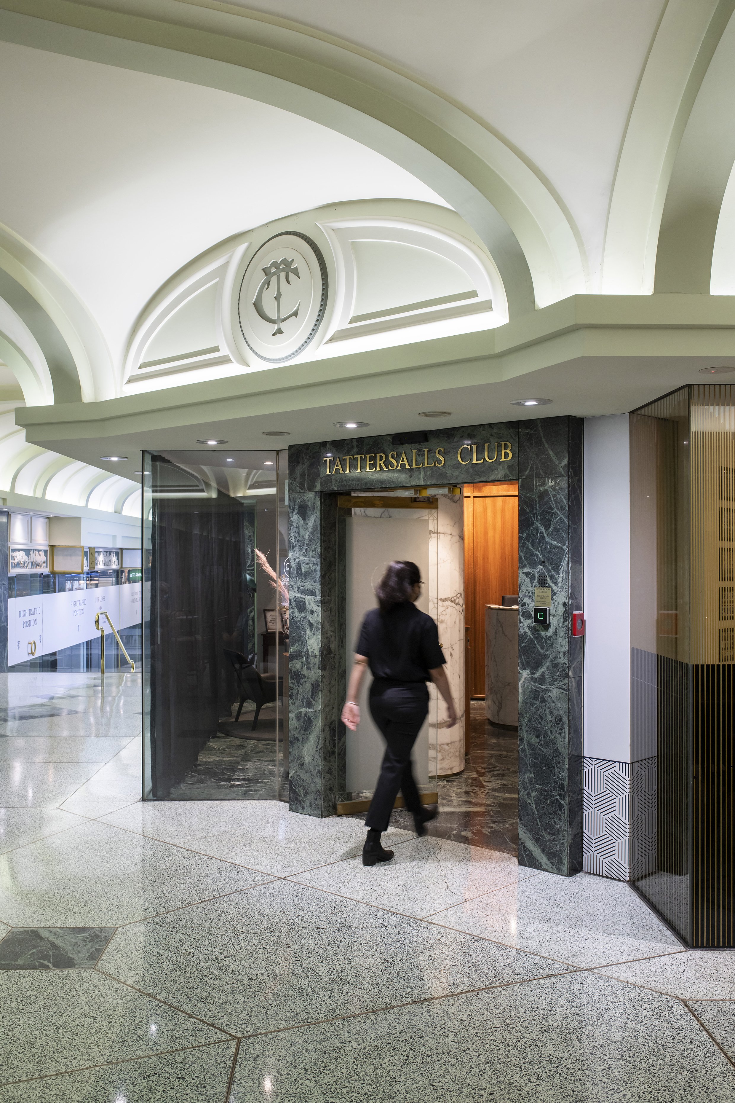 Tattersall's Club Concierge by Studiospillane with PSC. Photographer Alanna Jayne McTiernan