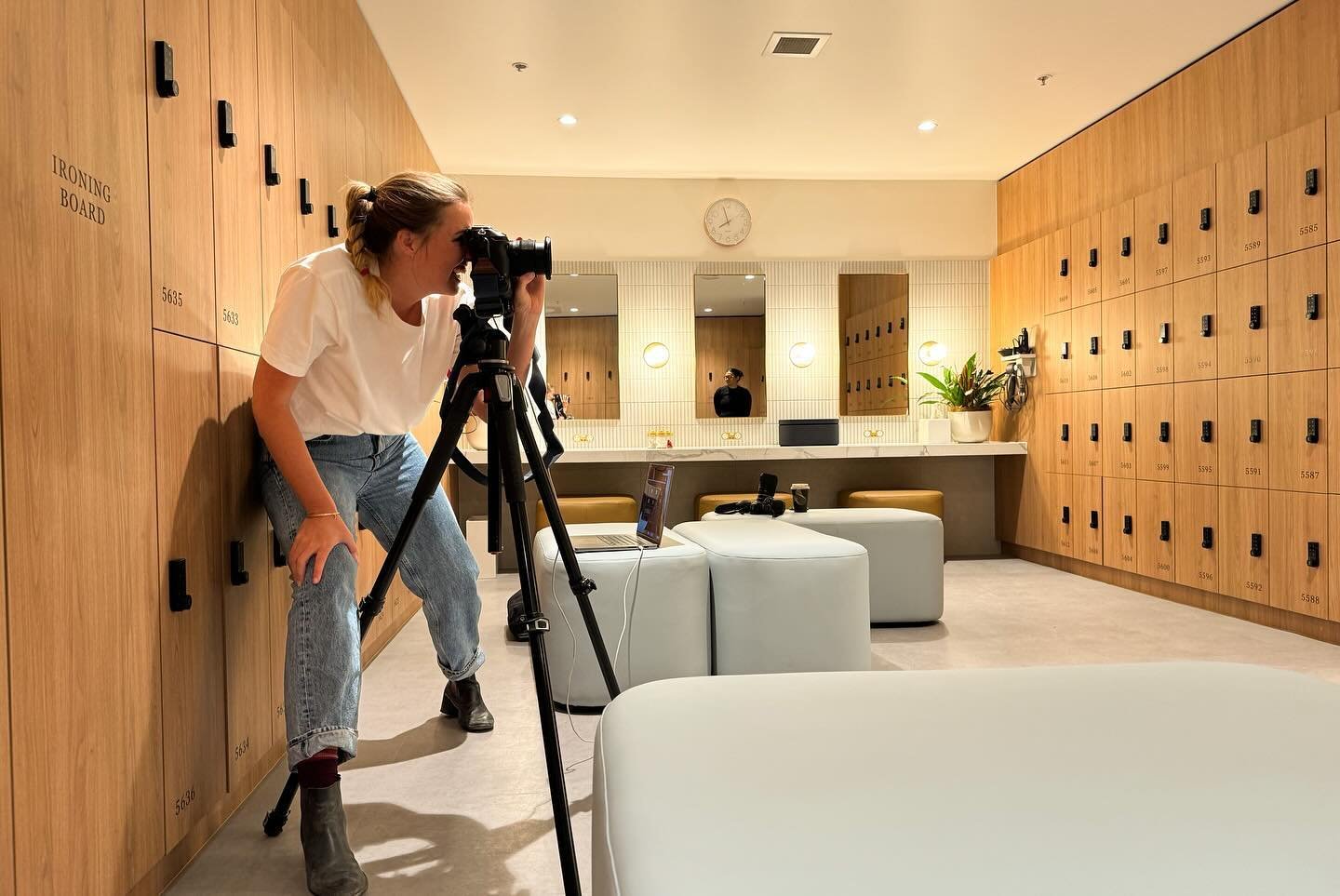 Open to members today! 
We spent some time on Friday with photographer @alannajaynemctiernan at the recently renovated @tattersallsclubbrisbane &lsquo;s Health and Wellness Centre designed by @studiospillane . 
Professional photos coming soon! 

🔨 @
