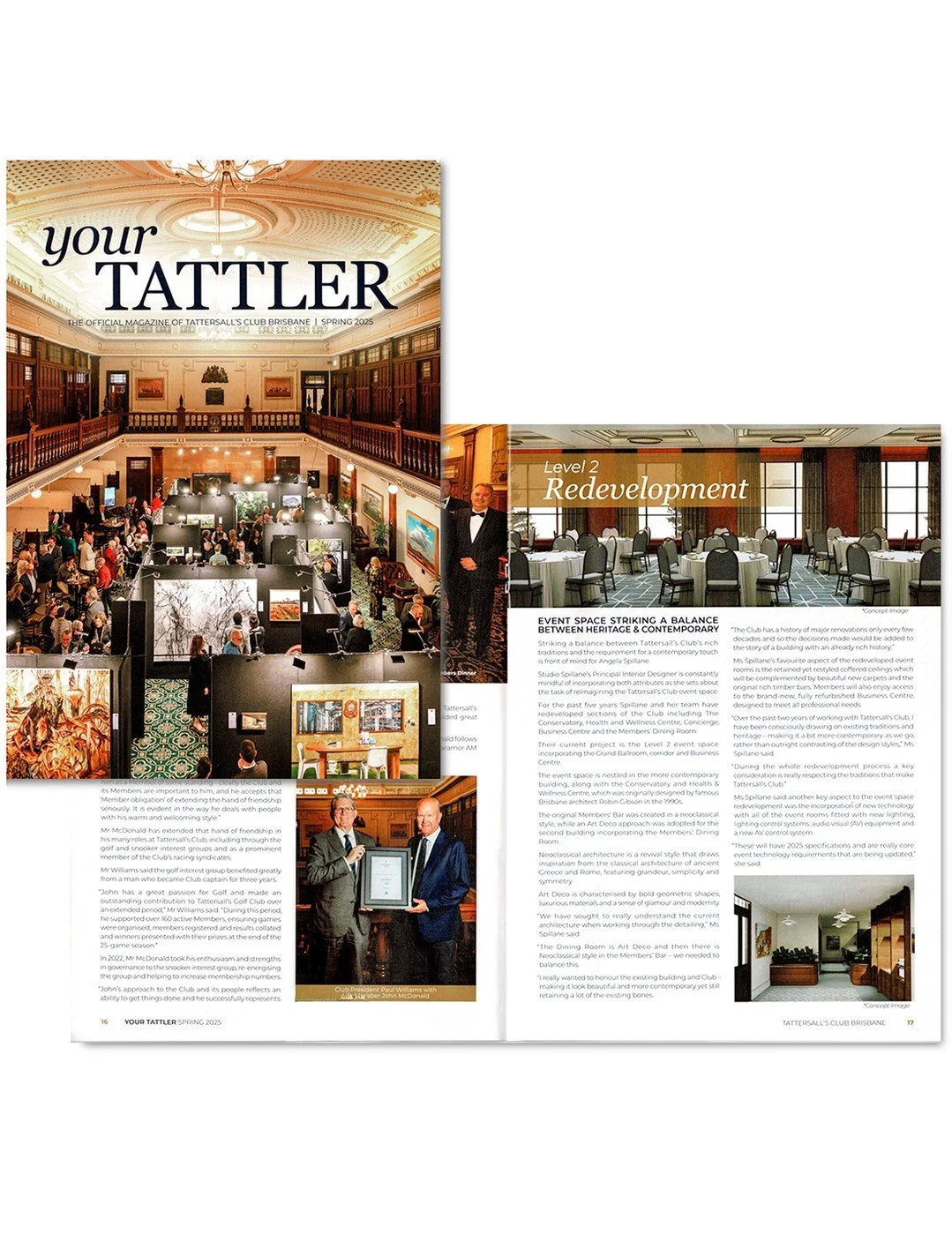 Coming soon! A sneak peak at the new events space and ball room at Tattersall's, we're starting onsite early next year!