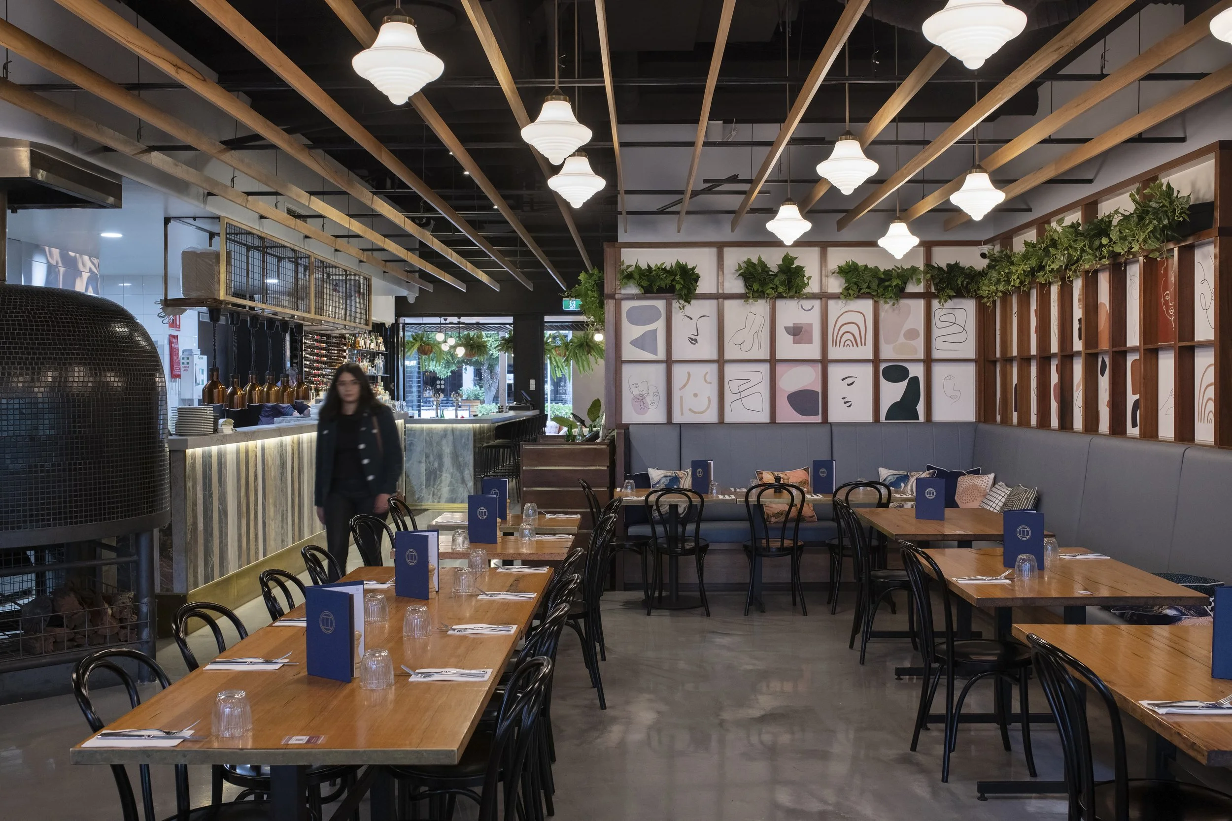Vici Italian restaurant by Studiospillane. Photographer Alanna Jayne McTiernan