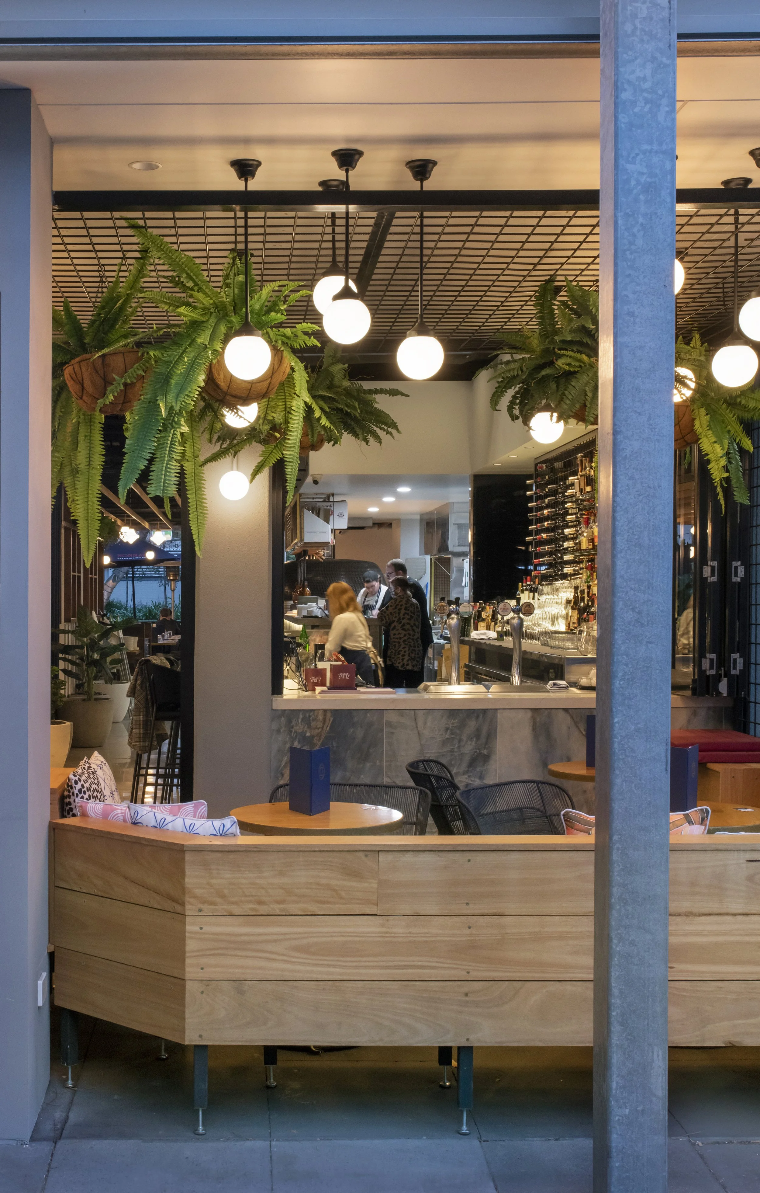 Vici Italian restaurant by Studiospillane. Photographer Alanna Jayne McTiernan