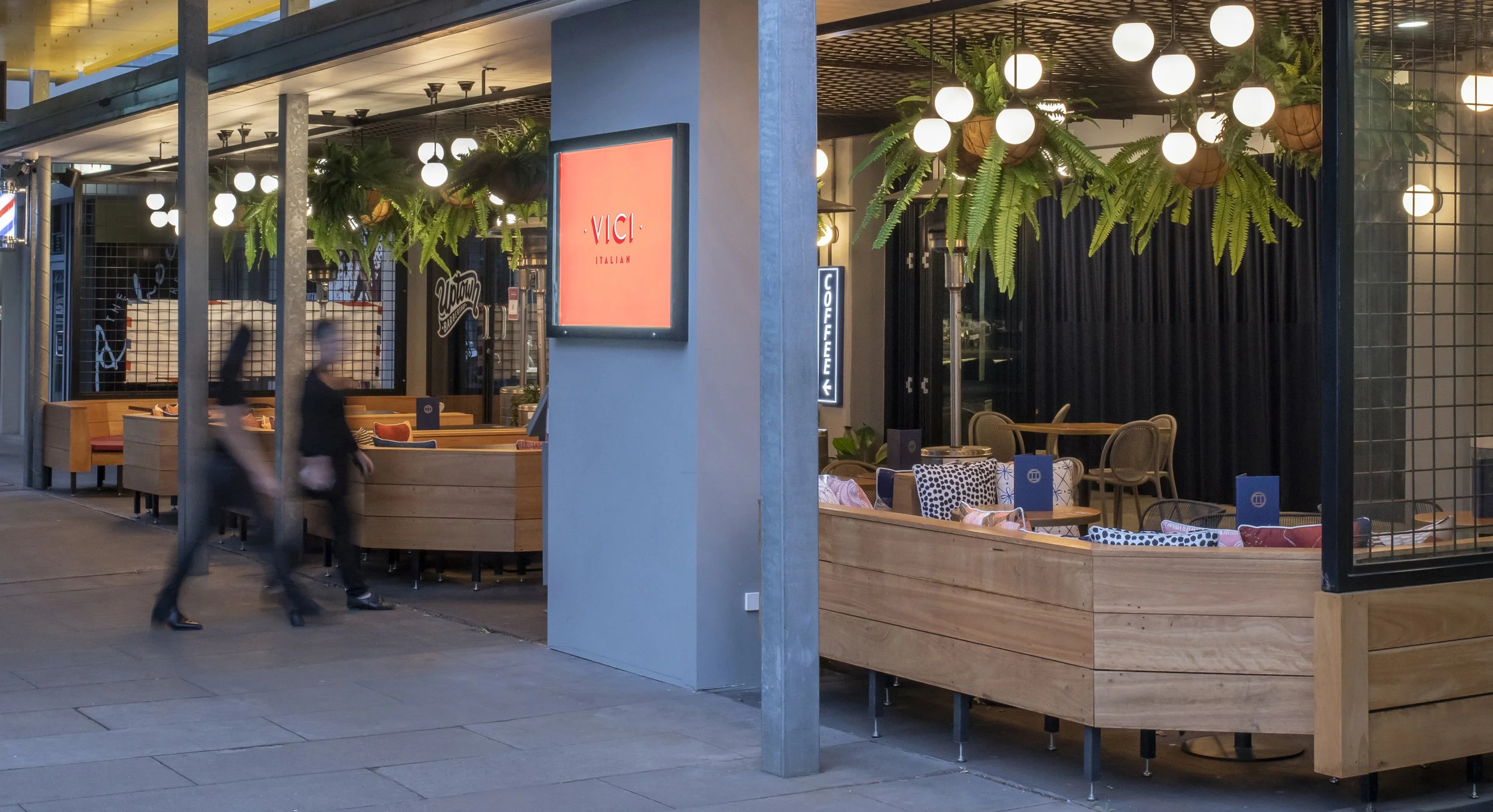 Vici Italian restaurant by Studiospillane. Photographer Alanna Jayne McTiernan