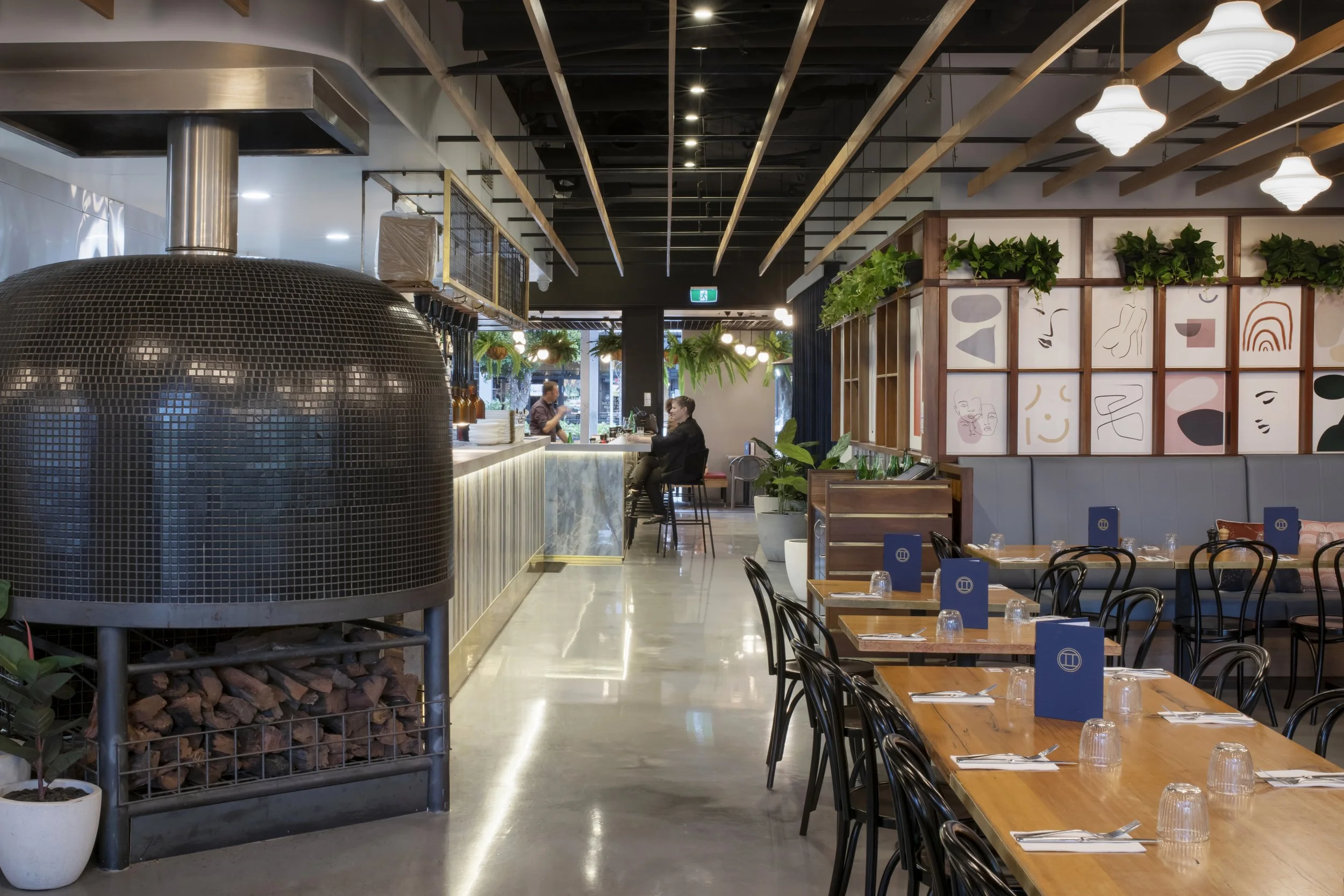 Vici Italian restaurant by Studiospillane. Photographer Alanna Jayne McTiernan