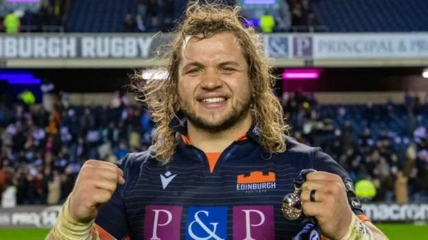 127 - Pierre Schoeman - Edinburgh Rugby Front rower