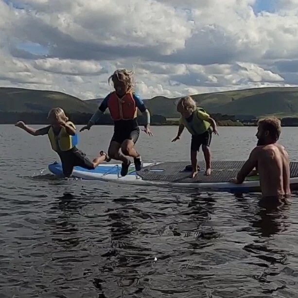 Paddle Boards, frisbee’s and fire! 