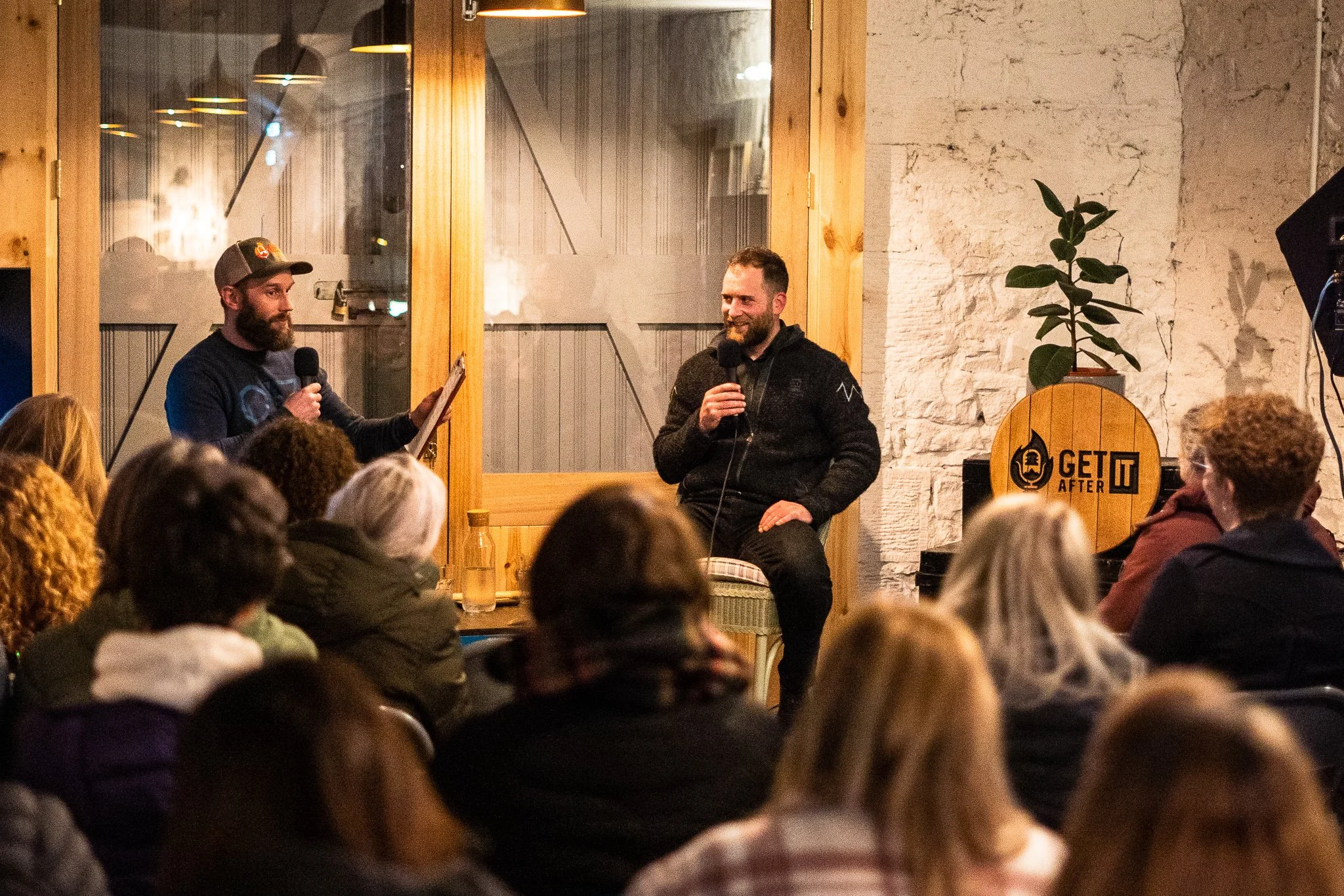 Nashy hosts Book Launch for Calum Maclean