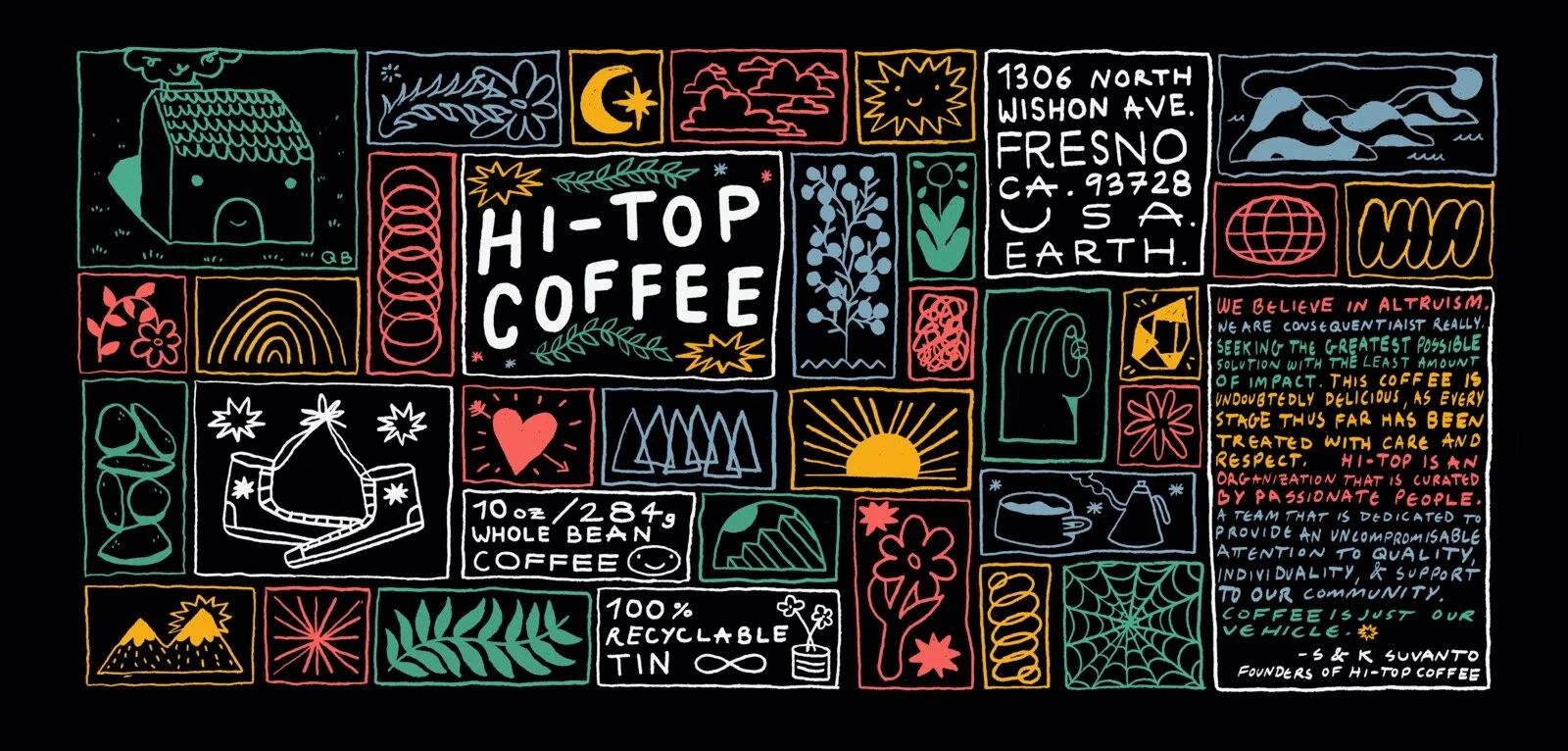 HiTop Coffee — DESIGN IN COFFEE.