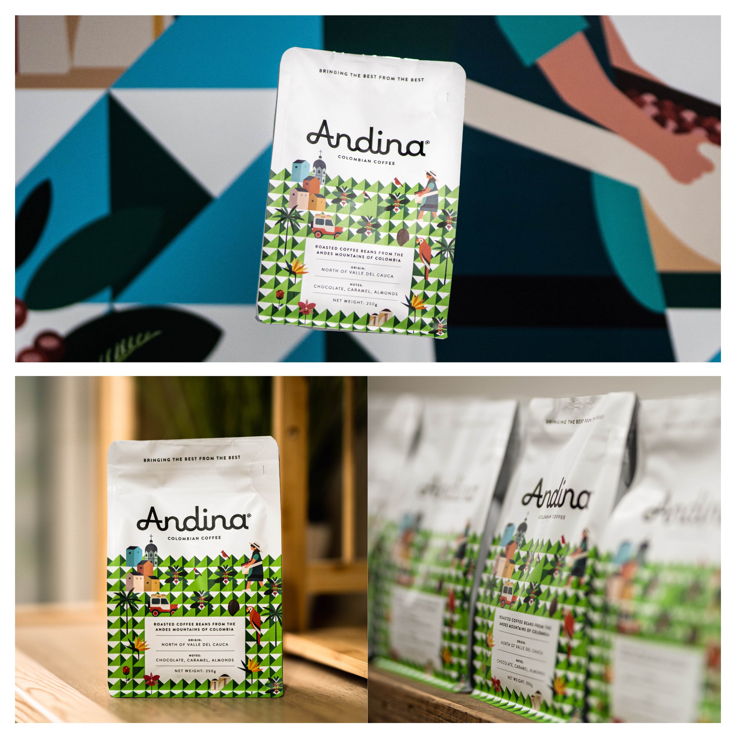 Andina Colombian Coffee — DESIGN IN COFFEE.