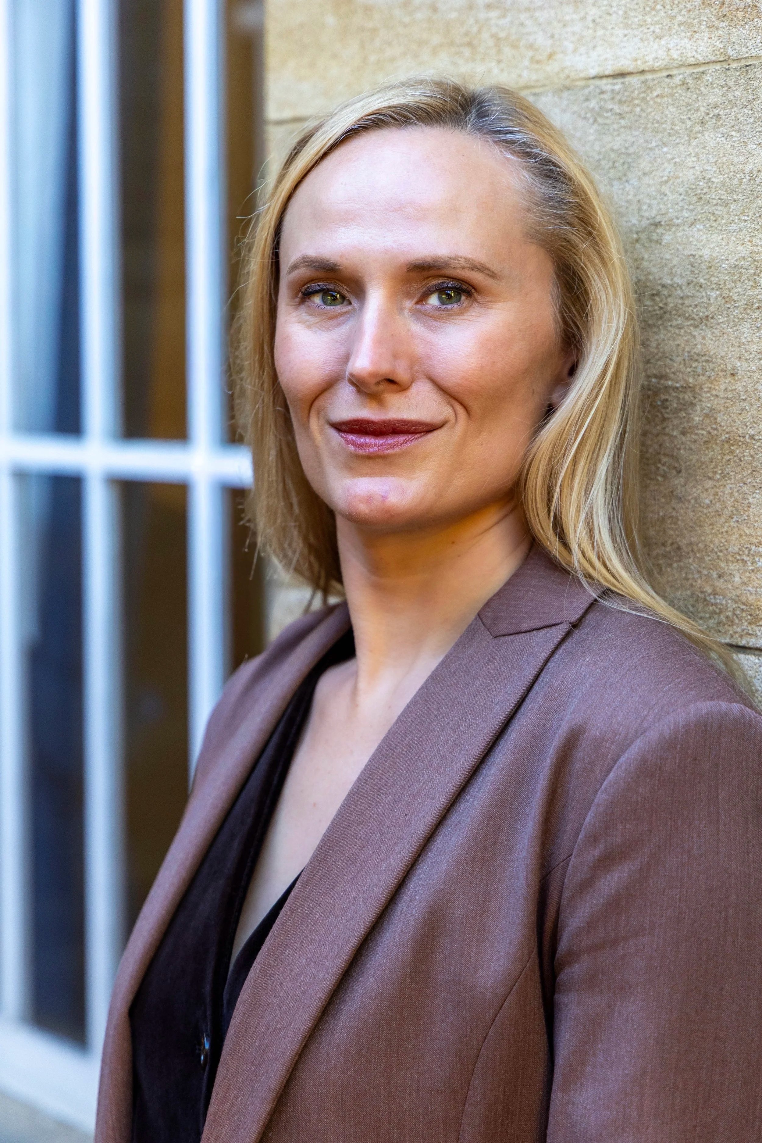Kate Kirkpatrick portrait at Regent's Park College, Oxford