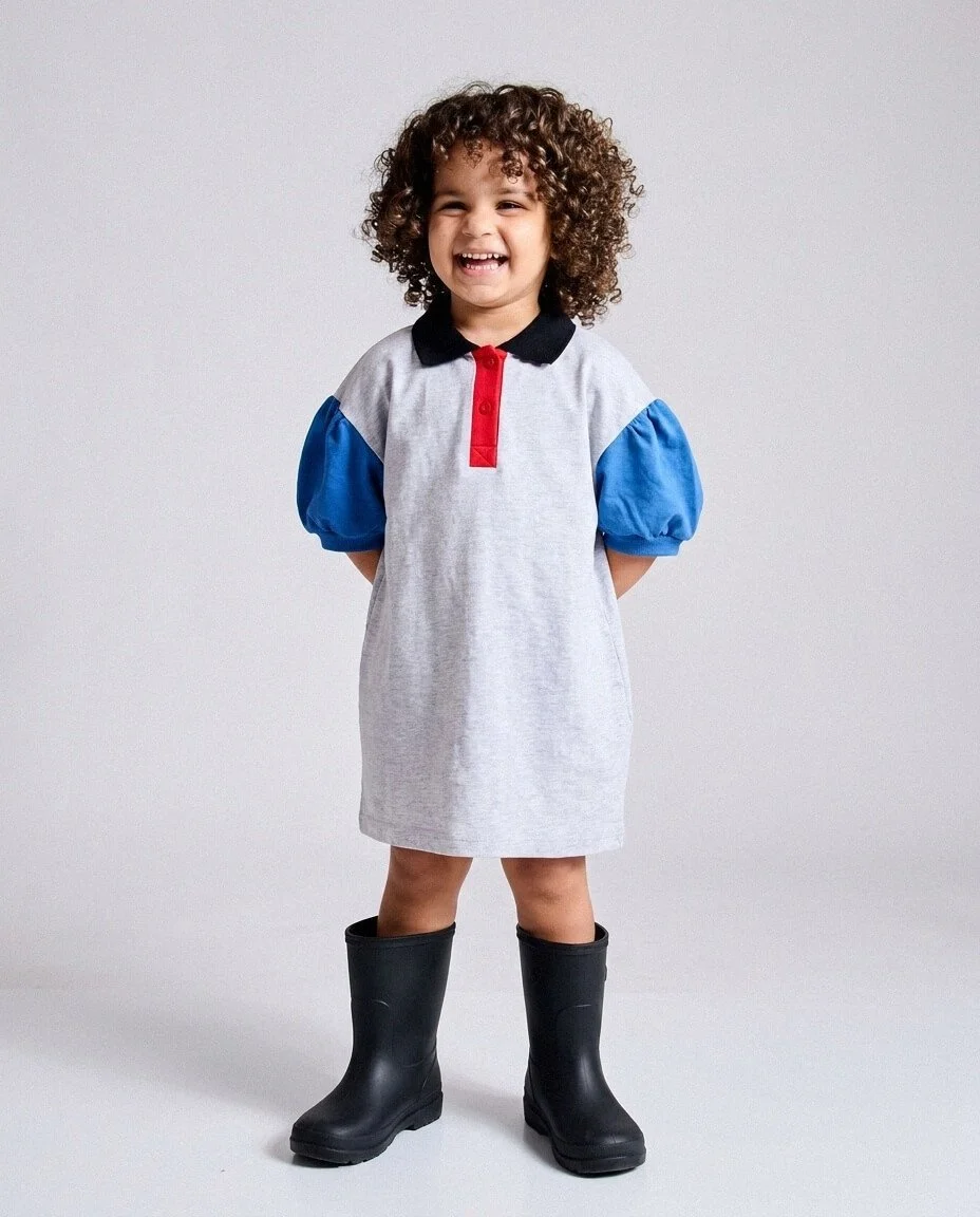 thecastingkids agence spécialisée enfant mannequin lors d’un shooting mode professionnel