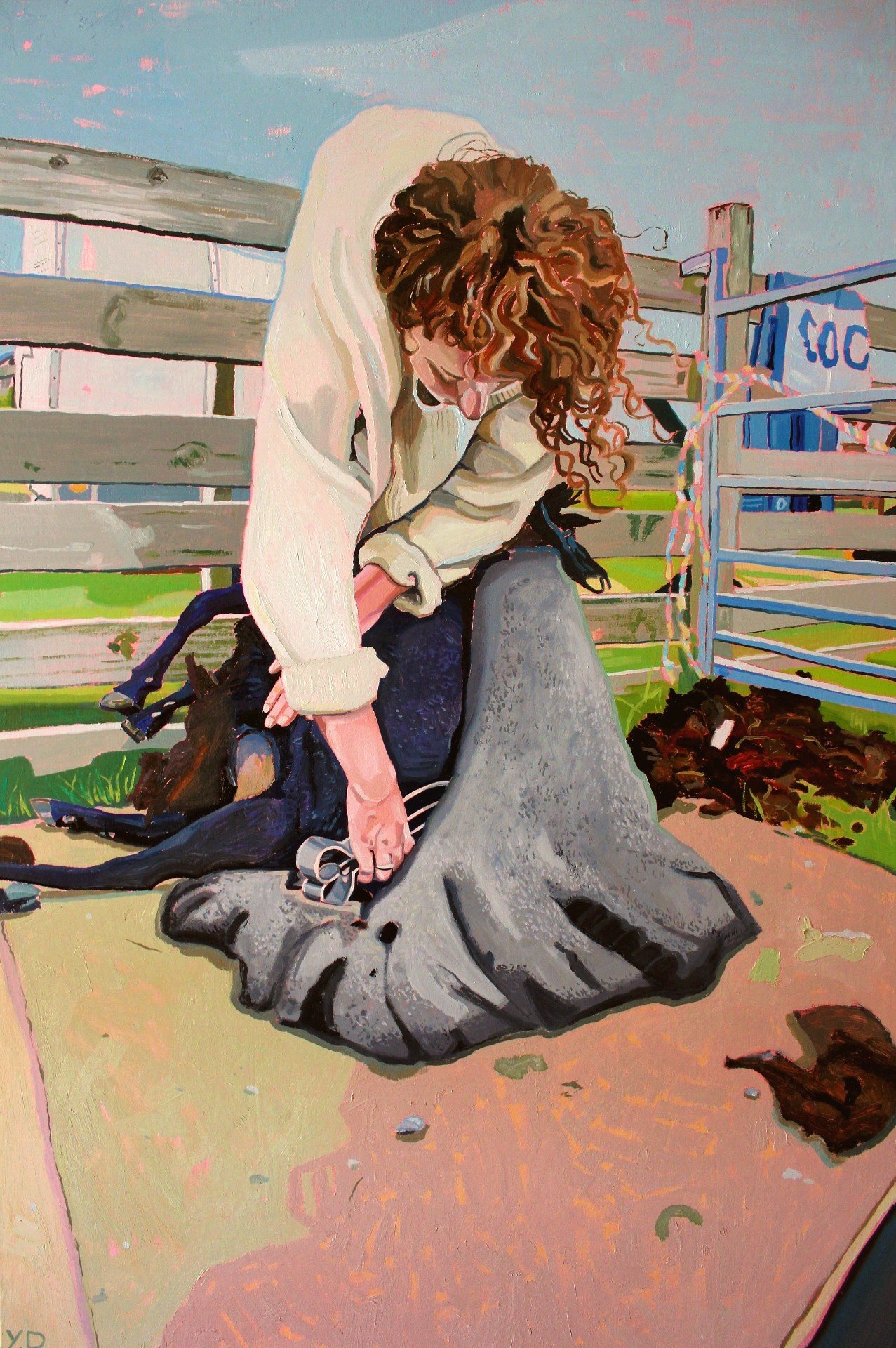 Female Crofter
OIl on Canvas
61cm x 91cm
Available 
