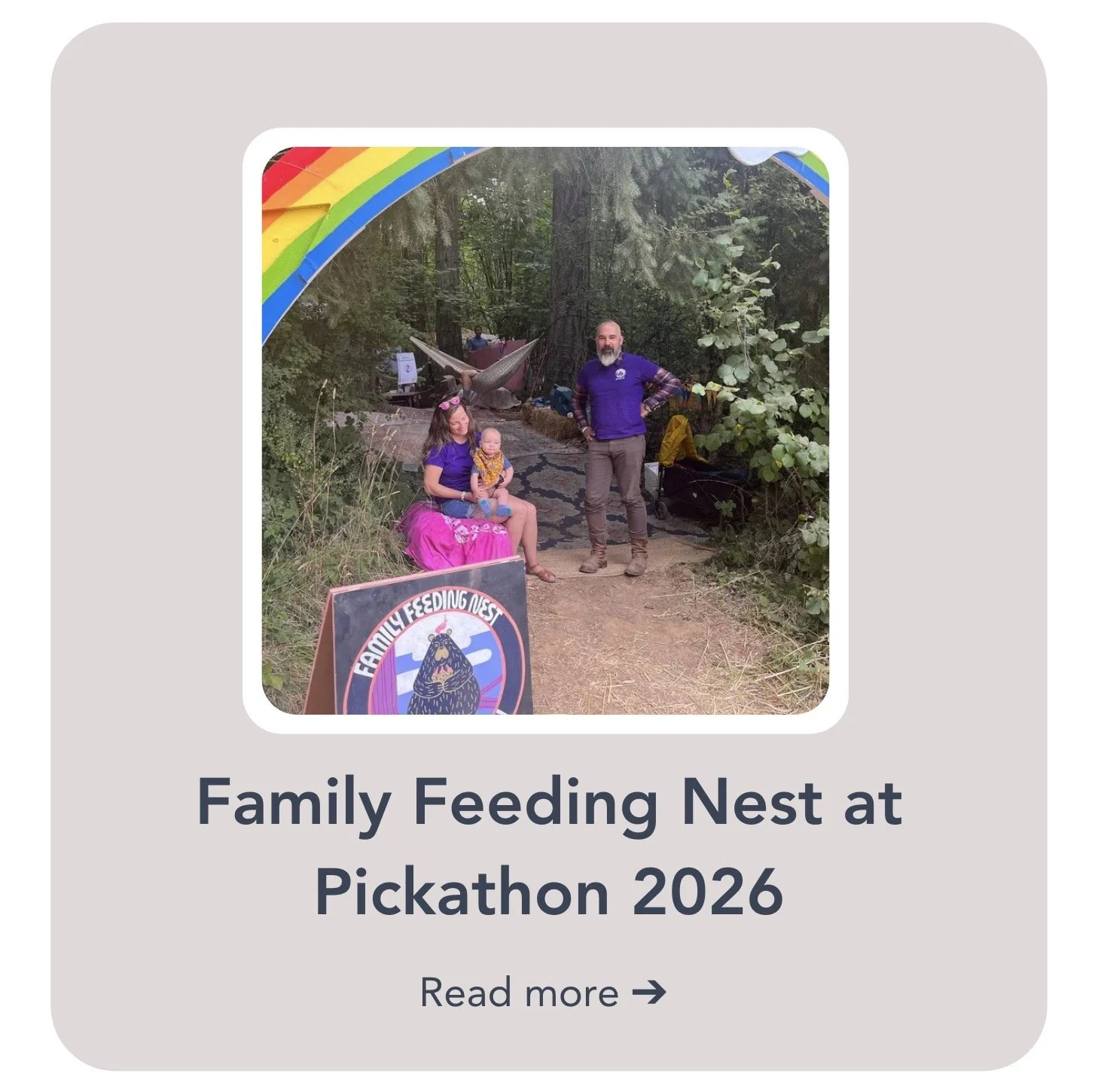 Pickathon 2026: The Family Feeding Nest returns - Join Us!
