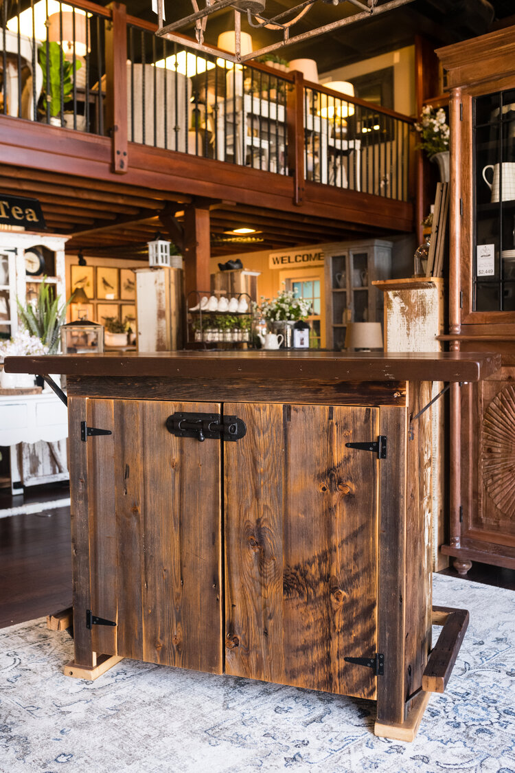 Rustic Barn Wood Bar (#1157) — Rustic Elegance