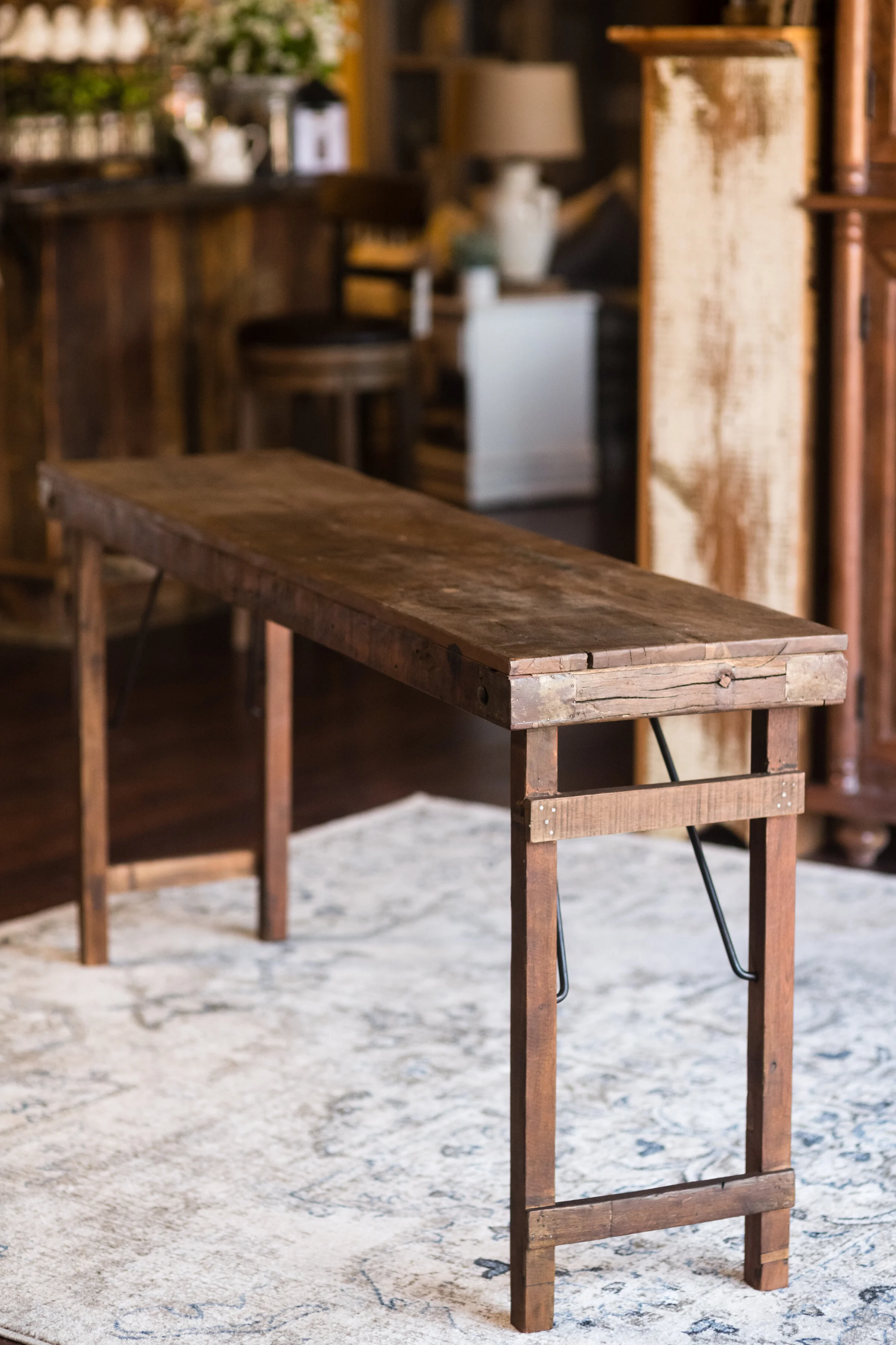 Industrial Factory Cart Coffee Table — Smucker Village