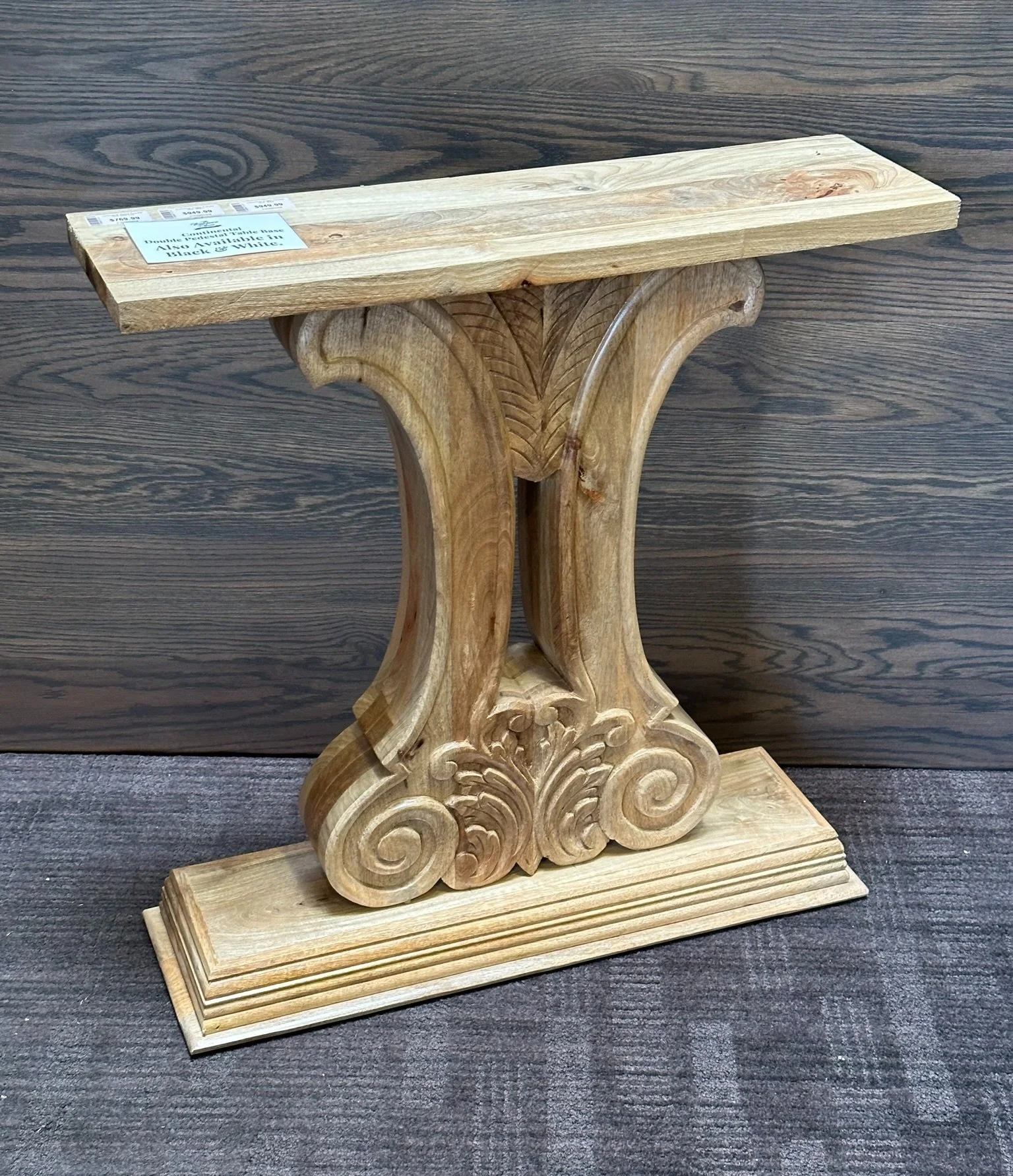 Continental Double Pedestal Base
