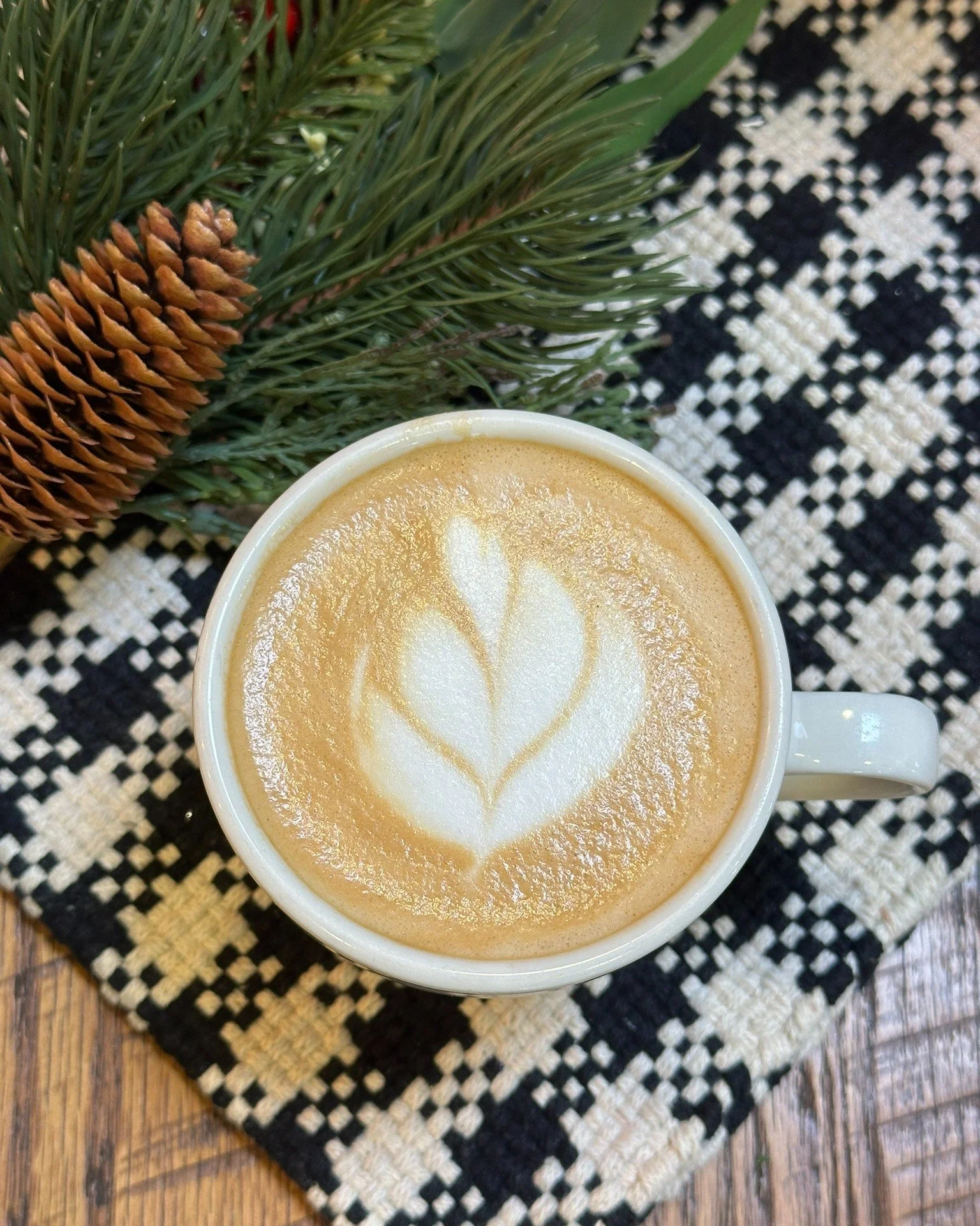 Happy Saturday! Get cozy with our featured Winterspice Latte. Warm spices and creamy white chocolate make this latte perfect for Saturday morning sipping.

Tonight we have LIVE MUSIC with LeRoy Stoltzfus from 6-8pm. Come out and enjoy a great night w