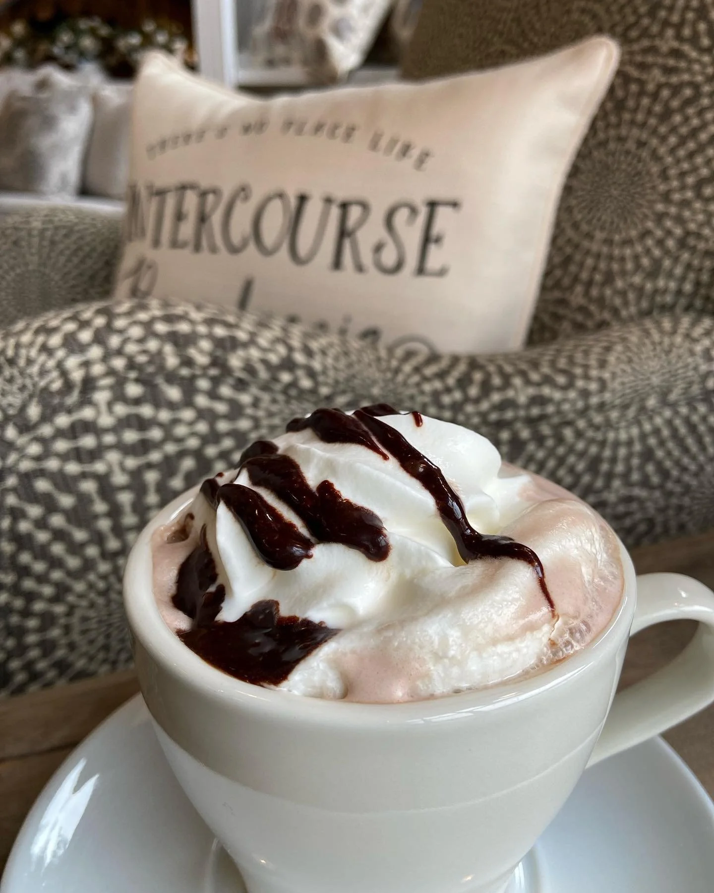 Hello, Hot Chocolate! This warm cup of cozy is waiting for you at Corner Coffee Shop.

We're here to serve you from 8am-6pm.

#hotchocolate #hotchocolateweather  #hotcocoa #intercoursepa