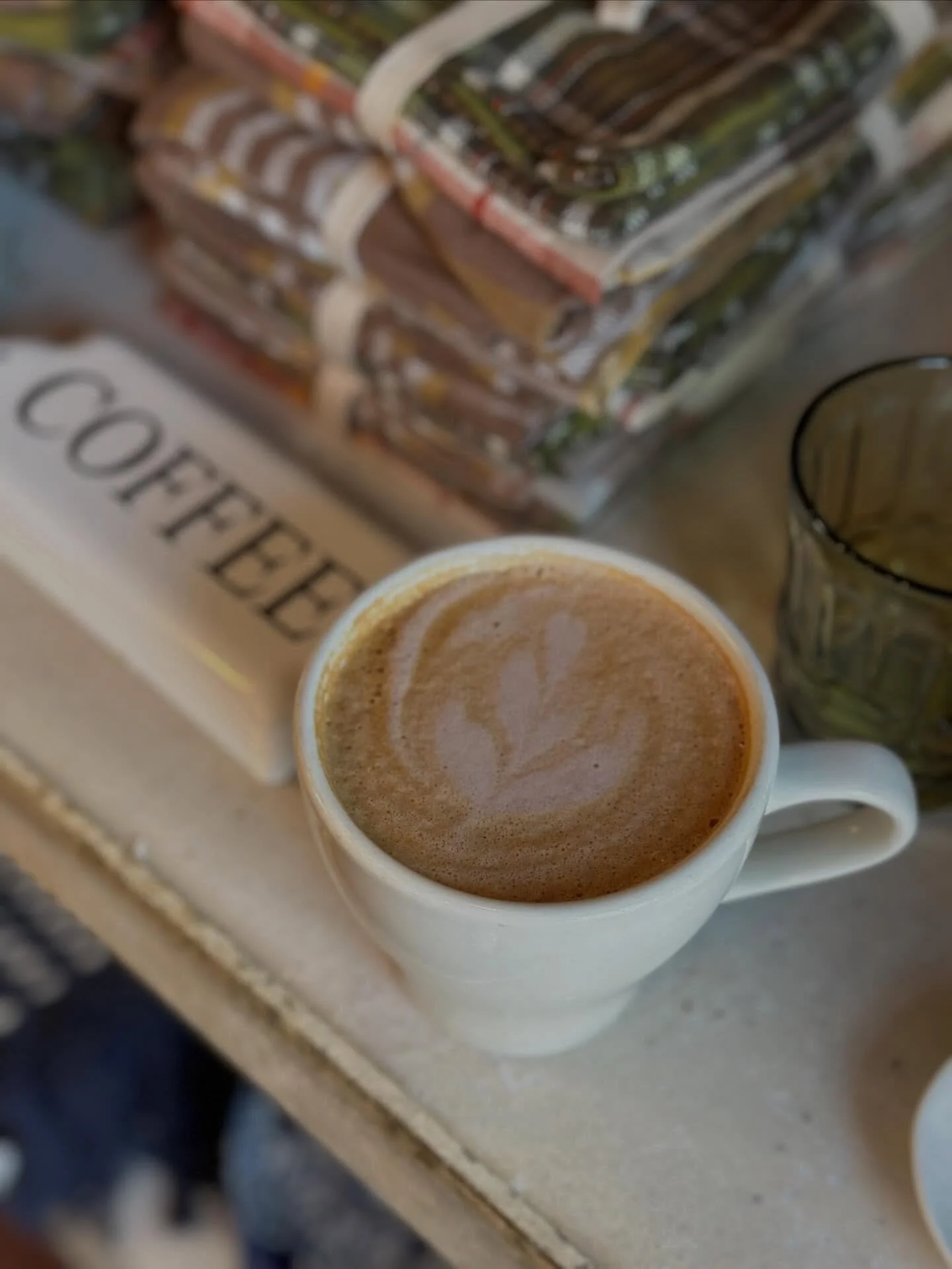 Happy Friday! Treat yourself to our featured dirty hot chocolate - warm, silky smooth hot chocolate with an espresso kick. Add whipped cream for an extra layer of creaminess! 

Come out for LIVE MUSIC tonight with Tim Englerth from 6-8pm.

We are ope